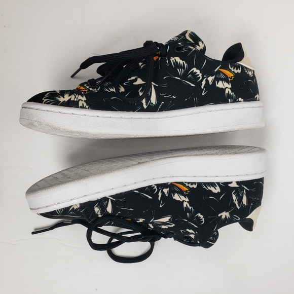 Adidas x Farm Rio Advantage Black Butterfly Shoe 6 - Picture 9 of 14